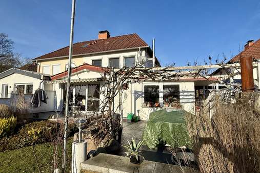 Terrassenbereich - Doppelhaushälfte in 27356 Rotenburg mit 95m² kaufen