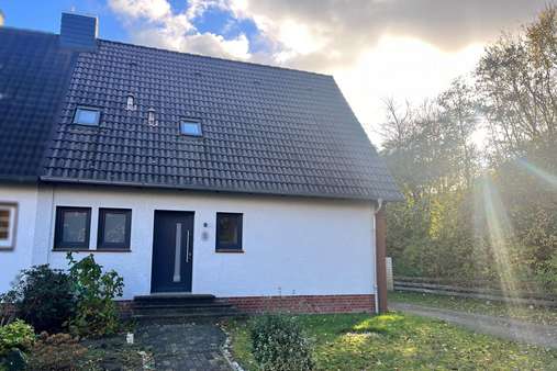 Front - Doppelhaushälfte in 27356 Rotenburg mit 110m² kaufen