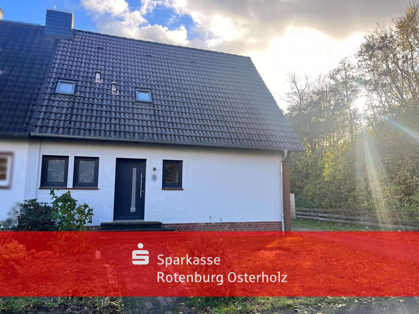 Front - Doppelhaushälfte in 27356 Rotenburg mit 110m² kaufen