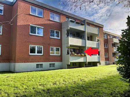 Lage der Wohnung im Hochparterre - Erdgeschosswohnung in 27711 Osterholz-Scharmbeck mit 102m² kaufen