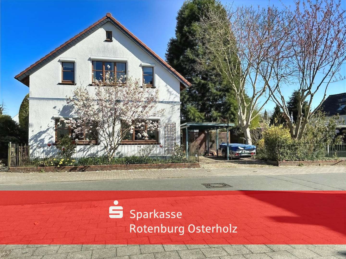 Ihre Gelegenheit in Rönnebeck: Charmantes EFH mit Teilkeller + Carport - Einfamilienhaus in 28777 Bremen mit 170m² kaufen