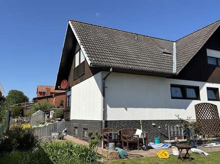 Ansicht Garten Ansicht Garten - Zweifamilienhaus in 38368 Grasleben mit 172m² kaufen