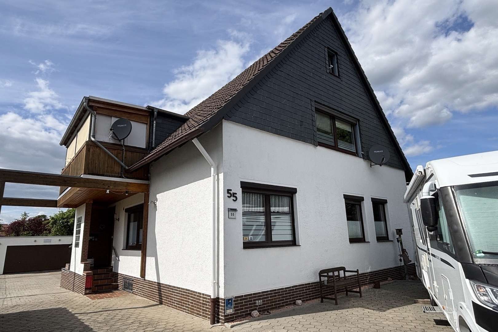 Straßenansicht - Einfamilienhaus in 38442 Wolfsburg mit 182m² kaufen