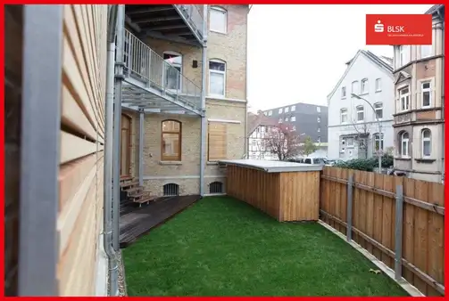 Erdgeschosswohnung mit 70m² Garten am Magniviertel