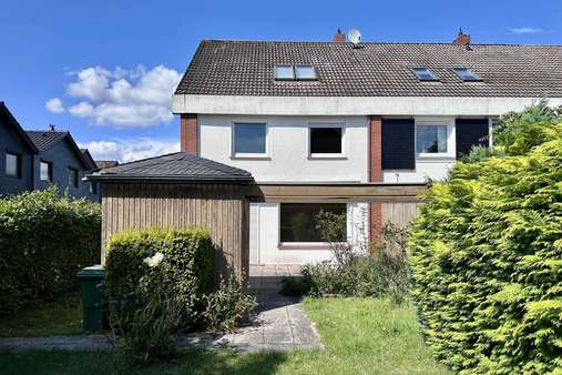 Gartenansicht Gartenansicht - Reihenendhaus in 38112 Braunschweig mit 118m² kaufen