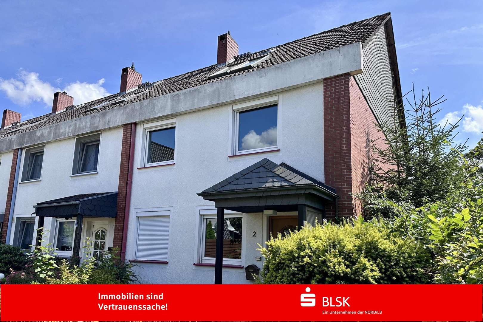 Hausansicht Hausansicht - Reihenendhaus in 38112 Braunschweig mit 118m² kaufen