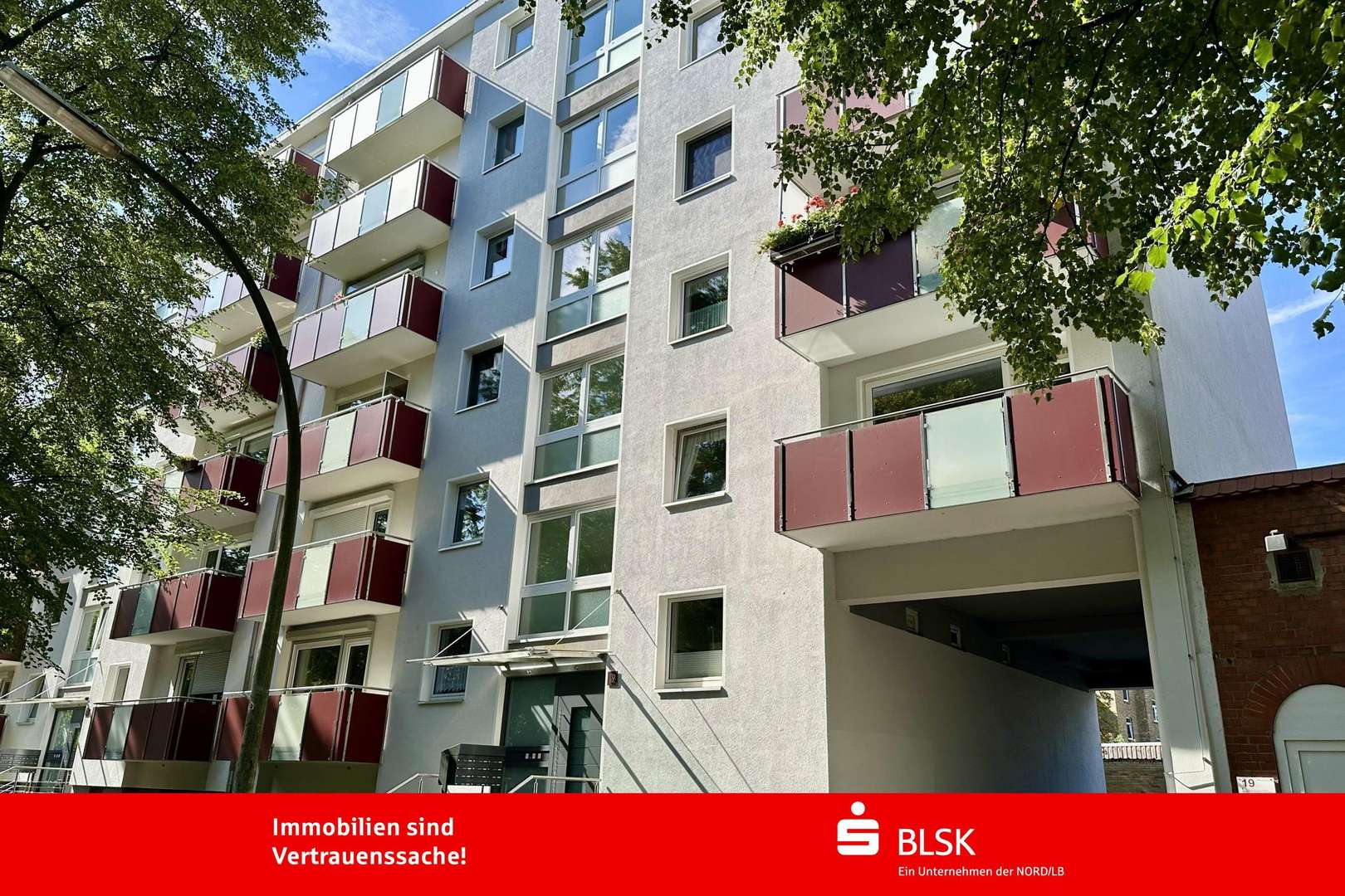 Strassenansicht Strassenansicht - Etagenwohnung in 38104 Braunschweig mit 78m² kaufen