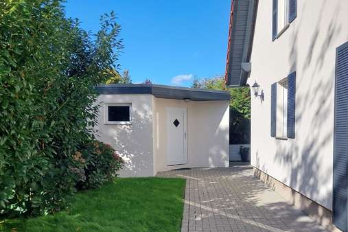 Abstellmöglichkeit Gartengeräte - Doppelhaushälfte in 38448 Wolfsburg mit 121m² kaufen