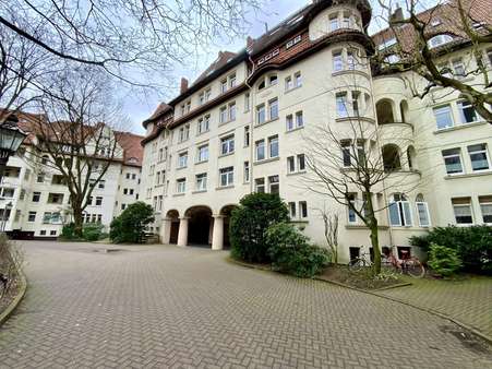 Innenhof Spannhagengarten - Etagenwohnung in 30655 Hannover mit 116m² kaufen