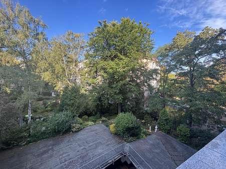 Blick vom hinteren Balkon Blick vom hinteren Balkon - Etagenwohnung in 30161 Hannover mit 102m² kaufen