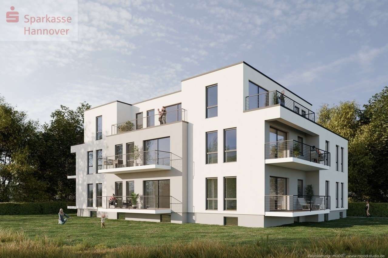 Visualisierung Außenansicht - Erdgeschosswohnung in 31715 Meerbeck mit 100m² kaufen