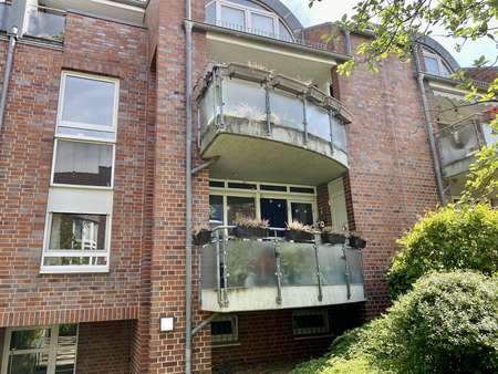 Balkonansicht - Erdgeschosswohnung in 30539 Hannover mit 77m² kaufen