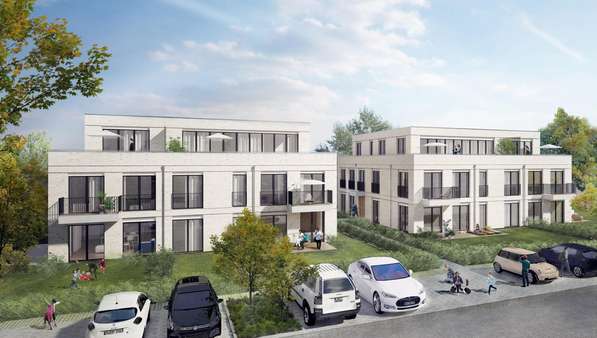 Visualisierung - Etagenwohnung in 30659 Hannover mit 88m² kaufen