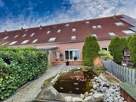 Rückansicht - Reihenmittelhaus in 30926 Seelze mit 129m² kaufen
