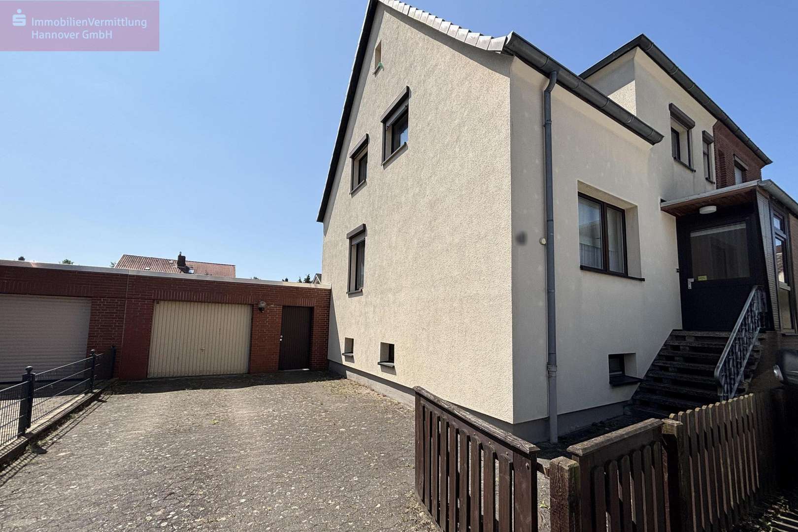 Frontansicht Frontansicht - Doppelhaushälfte in 31275 Lehrte mit 102m² kaufen
