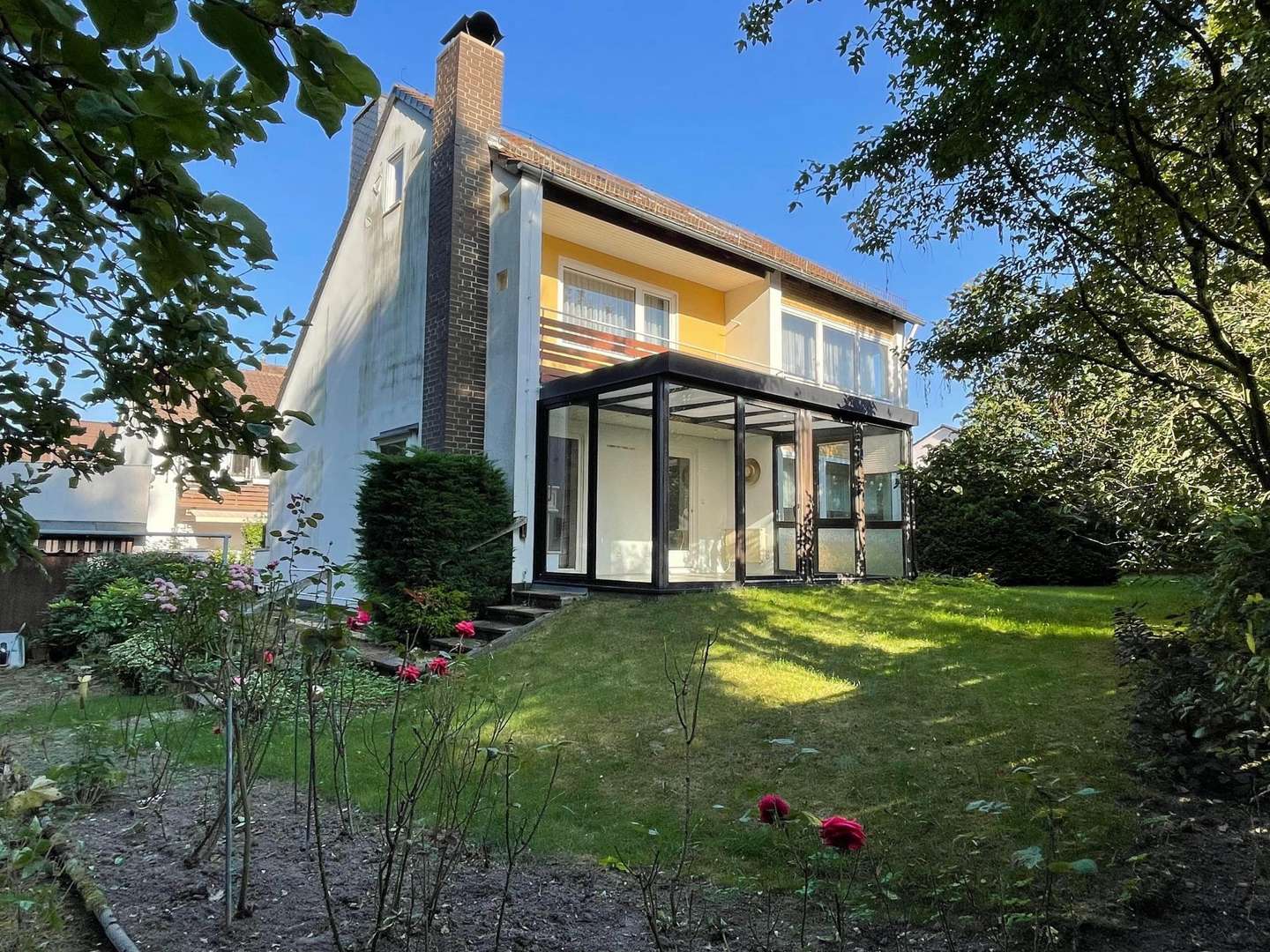 Ansicht aus dem Garen - Einfamilienhaus in 30890 Barsinghausen mit 130m² kaufen