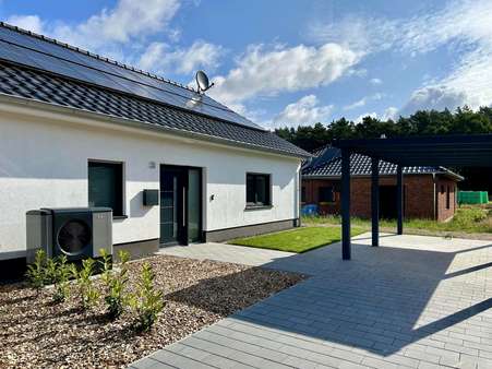 Hausansicht Hausansicht - Doppelhaushälfte in 29693 Hodenhagen mit 104m² kaufen