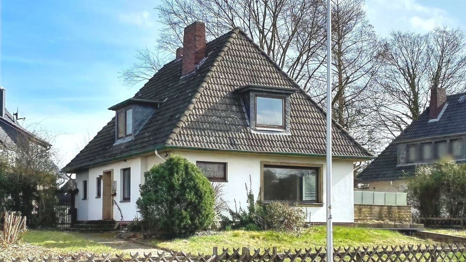 Hausansicht West - Einfamilienhaus in 31515 Wunstorf mit 130m² kaufen