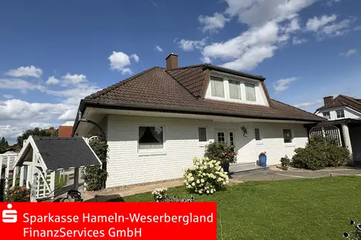 Top-Lage an der Weser mit großer Ausbaureserve
