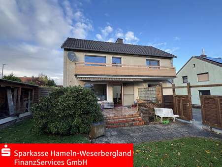 Hausansicht Südseite Hausansicht Südseite - Einfamilienhaus in 31848 Bad Münder mit 131m² kaufen