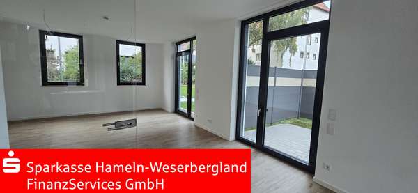 Eingang Wohn-Küchenbereich Eingang Wohn-Küchenbereich - Erdgeschosswohnung in 31848 Bad Münder mit 96m² mieten