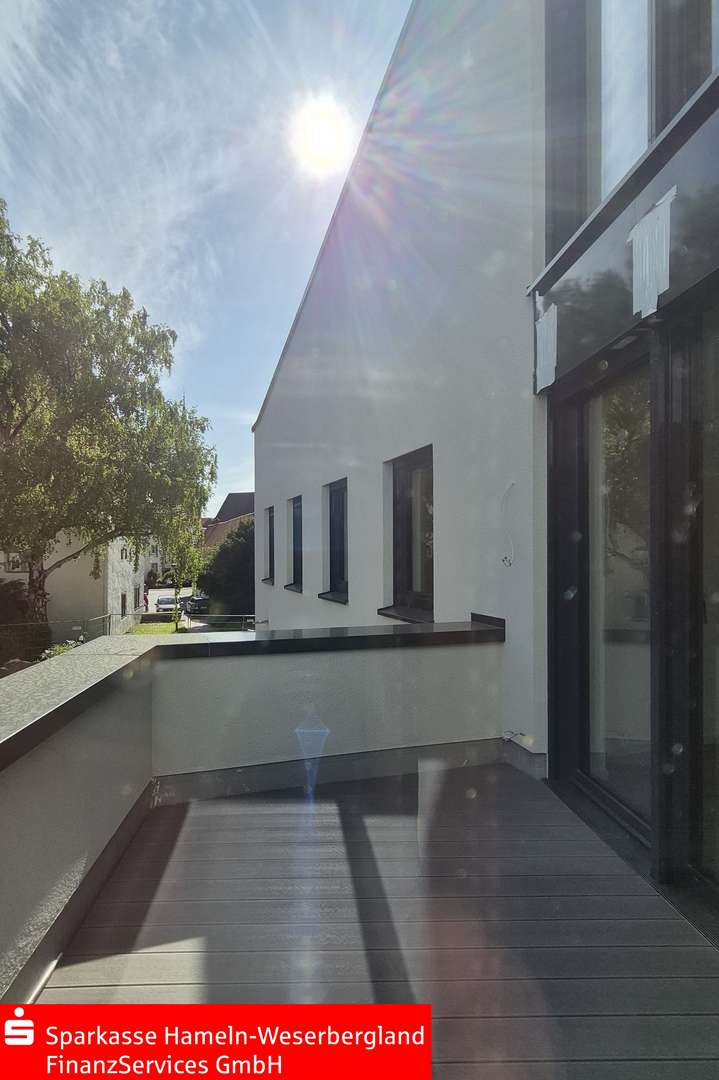 Loggia - Maisonette-Wohnung in 31848 Bad Münder mit 79m² mieten
