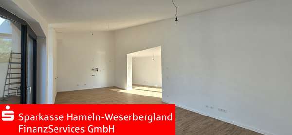 Küchenansicht - Dachgeschosswohnung in 31848 Bad Münder mit 92m² mieten