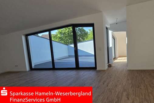 Wohn-Küchenbereich - Dachgeschosswohnung in 31848 Bad Münder mit 92m² mieten