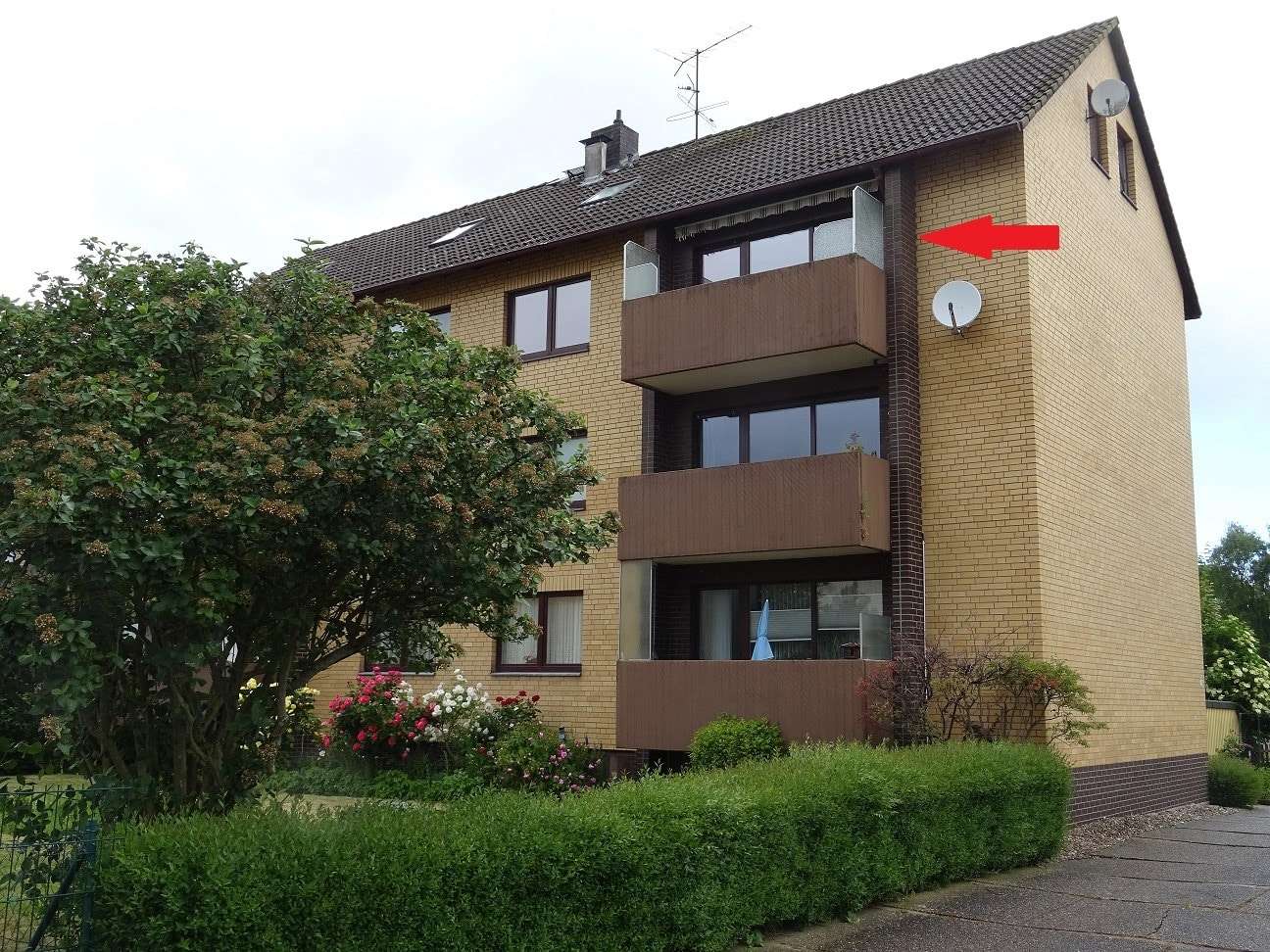 Südseite - Etagenwohnung in 31655 Stadthagen mit 73m² kaufen