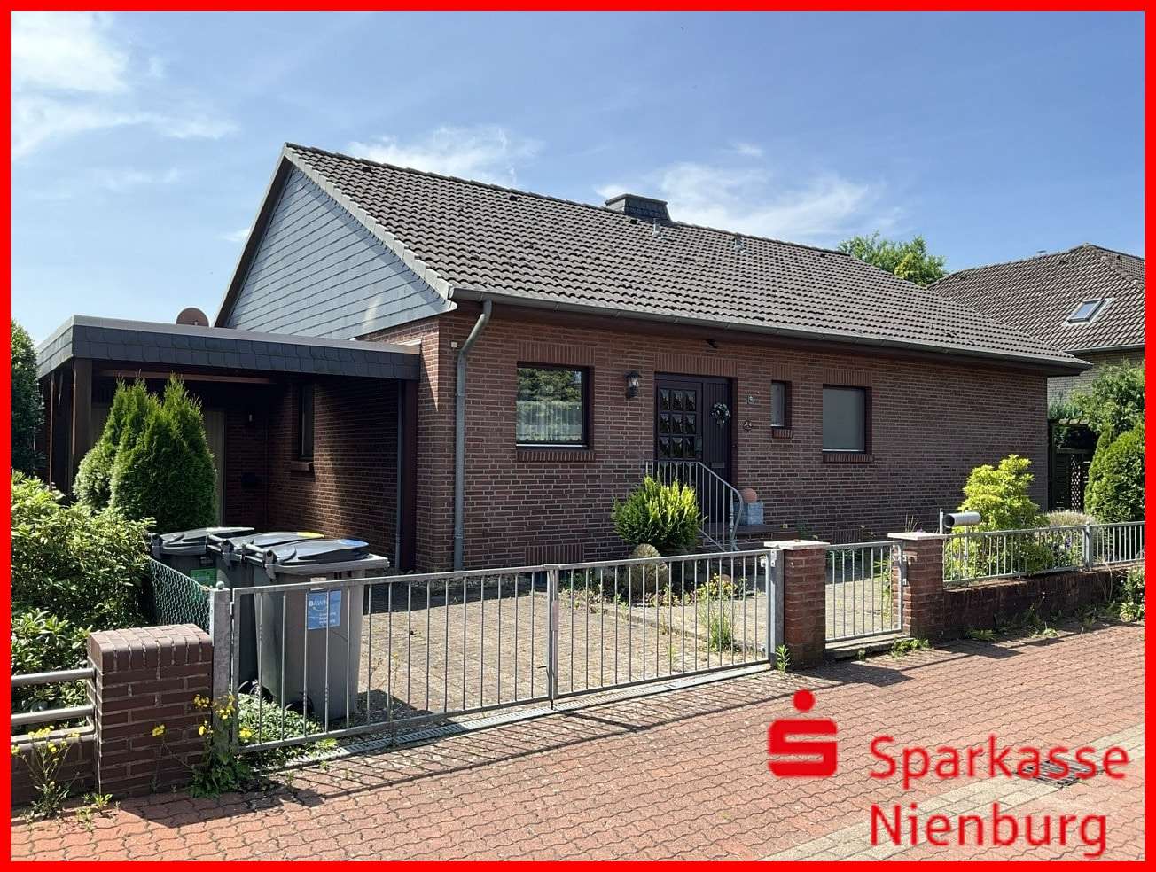Straßenansicht Straßenansicht - Bungalow in 31547 Rehburg-Loccum mit 103m² kaufen