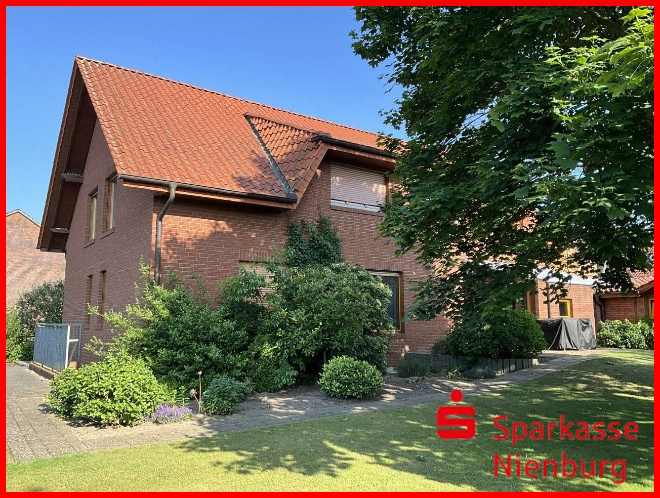 Gartanansicht - Zweifamilienhaus in 31633 Leese mit 196m² kaufen