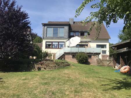 Ansicht aus dem Garten - Einfamilienhaus in 31547 Rehburg-Loccum mit 235m² günstig kaufen
