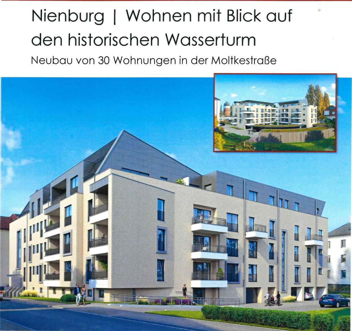 Außenansicht - Etagenwohnung in 31582 Nienburg mit 74m² kaufen