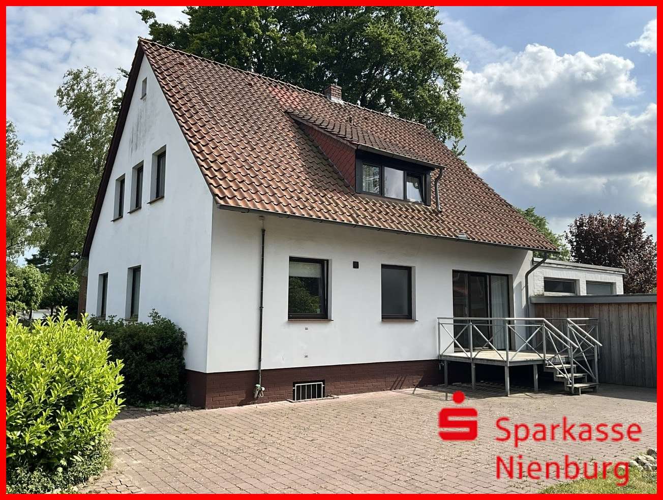 Gartenansicht Gartenansicht - Einfamilienhaus in 31582 Nienburg mit 125m² kaufen