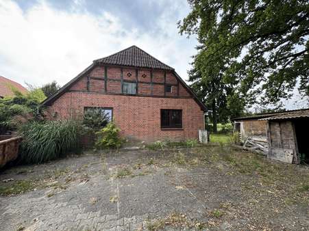 Ansicht vom Vorhof - Resthof in 29473 Göhrde mit 143m² kaufen