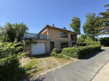 Ansicht von vorn - Einfamilienhaus in 29456 Hitzacker mit 157m² kaufen