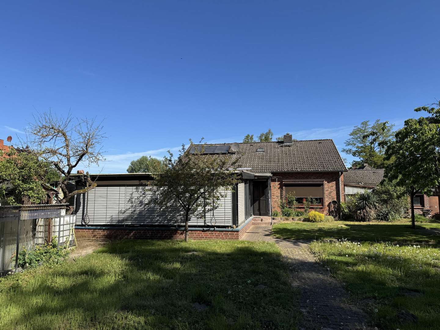 Ansicht vom Garten - Einfamilienhaus in 29476 Gusborn mit 175m² kaufen