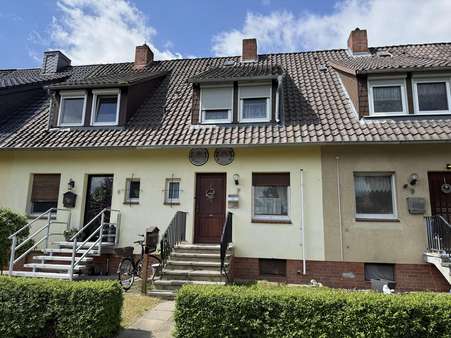 Ansicht vorn - Reihenmittelhaus in 29471 Gartow mit 100m² kaufen