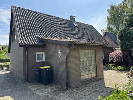 Ansicht vom Garten - Einfamilienhaus in 29499 Zernien mit 70m² kaufen