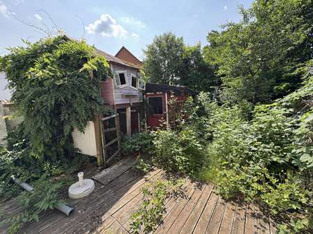 Terrassenansicht Terrassenansicht - Reihenendhaus in 29525 Uelzen mit 80m² kaufen