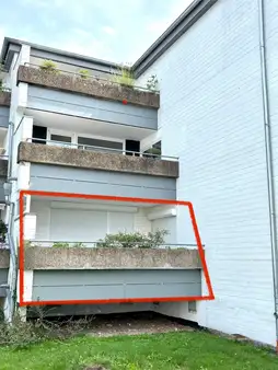 Großzügige 3-Zimmer-Eigentumswohnung mit Balkon und Garage in Uelzen-Veerßen-   sofort bezugsfrei
