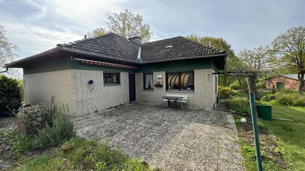 Terrassenansicht - Einfamilienhaus in 29499 Zernien mit 200m² kaufen