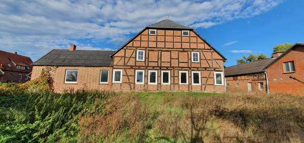 Ansicht vom Garten - Einfamilienhaus in 29484 Langendorf mit 210m² kaufen
