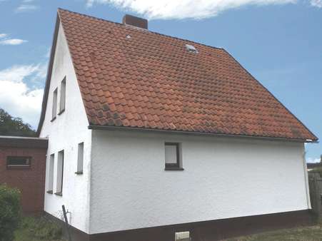 Seitenansicht - Einfamilienhaus in 29559 Wrestedt mit 126m² kaufen
