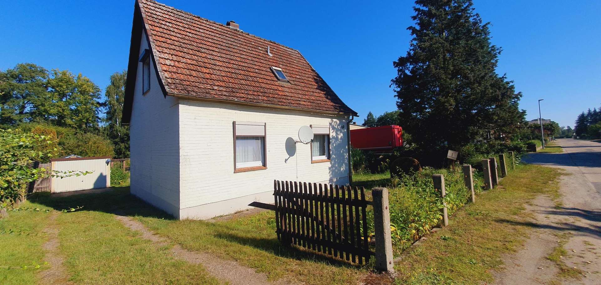 Ansicht von der Straße - Einfamilienhaus in 29451 Dannenberg mit 70m² kaufen