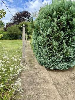 Kleiner Gartenweg in den hinteren Gartenteil - Einfamilienhaus in 29525 Uelzen mit 134m² kaufen