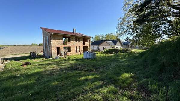 Blick vom Garten - Einfamilienhaus in 29456 Hitzacker mit 120m² kaufen