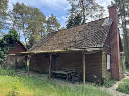 Ansicht zur Veranda - Einfamilienhaus in 29475 Gorleben mit 105m² kaufen