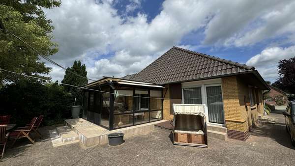 Ansicht vom Innenhof - Bungalow in 29493 Schnackenburg mit 180m² kaufen