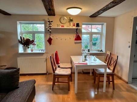 Essbereich im Wohnzimmer - Etagenwohnung in 31135 Hildesheim mit 102m² kaufen